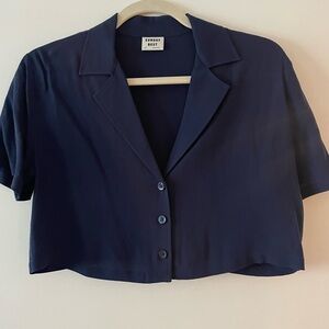 Sunday Best cropped blouse